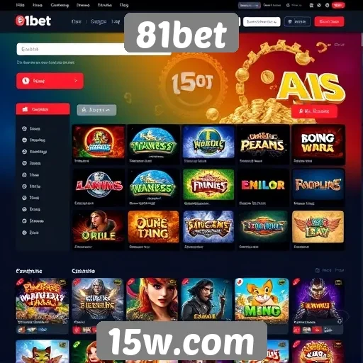Interface e experiência do usuário no 81bet