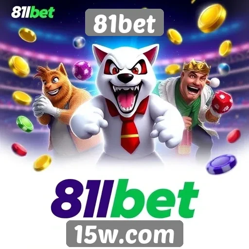 Variedade de jogos disponíveis na 81bet